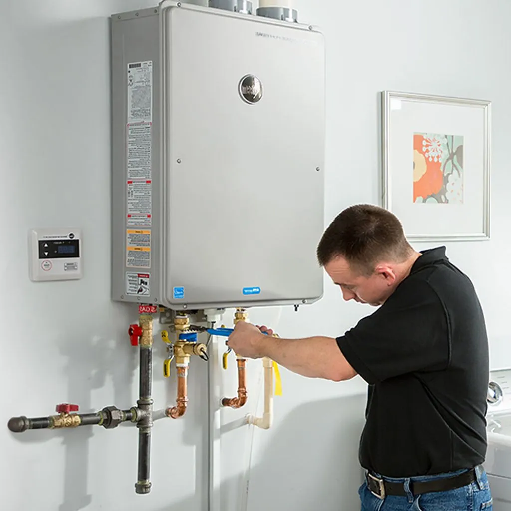 tankless water heater repair in Arnold, KS